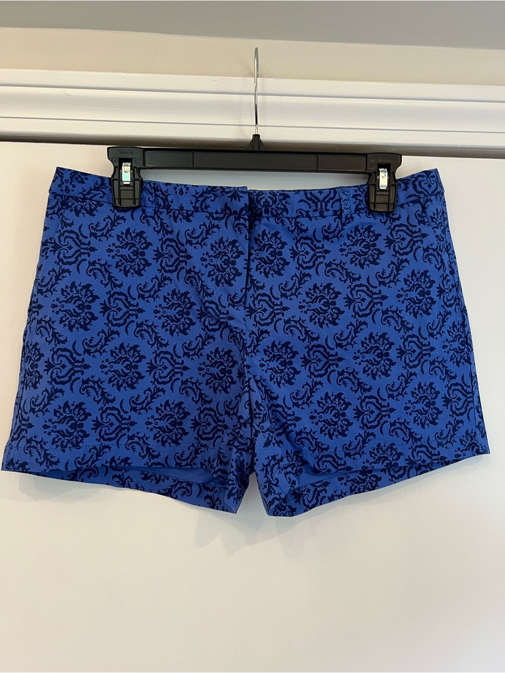 Cynthia Rowley blue on blue shorts, 3 inch inseam, Size 10
